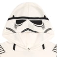 thumbnail image 4 of Star Wars Little Boys' Cosplay Fleece Hoodie and Pants Set Stormtrooper White, 4 of 6