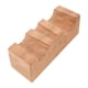 thumbnail image 3 of Herramienta para dar forma a un bloque de estampa de madera dura con ranura para doblar pulseras y joyería. Estilo A, 3 of 8