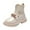 Beige, variant on Children's Boots, Single Boots, Knitted Breathable Elastic Socks, Boots, Short Boots