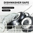 thumbnail image 7 of Granitestone Diamond Nonstick Pots and Pans 15 Piece Kitchen Cookware Set Cooking Frying Sauce Pan Stock Pot Black, 7 of 7