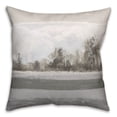 thumbnail image 2 of Creative Products Abstract Landscape And Tranquil Water 18 x 18 Spun Poly Pillow, 2 of 2