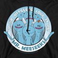 thumbnail image 2 of Rick and Morty Mr Meeseeks Unisex Adult Pull-Over Hoodie, Black, Small, 2 of 5