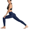 thumbnail image 7 of Alove Long High Waist Swim Pants With Pockets Stretchy Tight Leggings Suring Swim Bottoms, 7 of 7