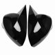 thumbnail image 3 of Car Mirror Cover Caps for Seat LEON (Black), 3 of 5