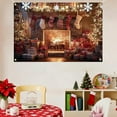 thumbnail image 6 of Virelaxpo Holiday Christmas Wall Tapestry Decor, Room Covering for Home Office Festive Season, 59x35 Inches Size, 6 of 6