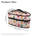 thumbnail image 6 of HELLHERO Iron Organizer Travel Iron Storage Holder Bag Protective Travel Steamer Bag Protective Iron Accessories Candy Canes, Bag Only, 6 of 6