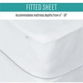thumbnail image 3 of Omne Sleep Deluxe Mattress Protector Full in White, 3 of 4
