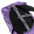 thumbnail image 4 of Uxcell 55-65L Waterproof Backpack Rain Cover with Reflective Strap L Purple, 4 of 6