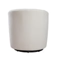 thumbnail image 6 of Odessa Barrel Style Swivel Accent chair in Ivory Performance Fabric, 6 of 9