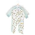 thumbnail image 2 of Hudson Baby Unisex Baby Cotton Sleep and Play, Mint Gray Milk And Cookies, 0-3 Months, 2 of 5