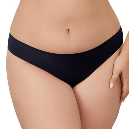 Leak Proof Menstrual Panties  Cotton Underpants  Women s Physiological Underwear  Soft Comfort  Breathable  for Daily Use  Absorbent Protection  Womens Plus Size Short Sleeve Tops | Black 3XL