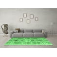 thumbnail image 3 of Ahgly Company Indoor Rectangle Abstract Emerald Green Modern Area Rugs, 3' x 5', 3 of 4