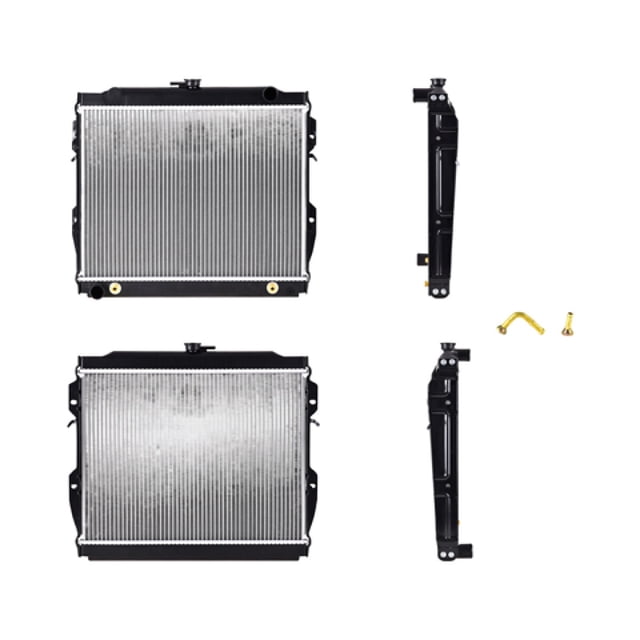 Radiador De Agua Polar Pickup 1984 A 1995 L4 2.4L Soldado