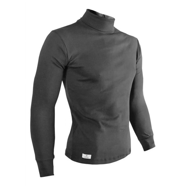 Playera Cuello De Tortuga Manga Larga Moda Hombre A001