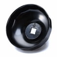 thumbnail image 4 of Car Oil Filter Replacement Steel Wrench Socket Remoal Tool 76Mm 14 Flutes Oil Filter Cap Type For Bmw K75 K100 R1100 R1150 R1200 Mingyiq, 4 of 8