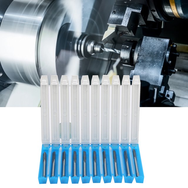 Macho de roscar de 10 piezas M3 x 05 H2 Macho de roscar recto HSS Brocas de rosca para roscar de máquina de alta dureza para acero abrasivo hierro fundido maleable ANGGREK Otros
