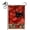 Red & Black cat, variant on Valentine's Day Welcome Garden Flag 12×18 Inch - Double-Sided Conversation Hearts Design, Weatherproof Polyester Yard Decor for Outdoor Lawn, Patio