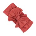 thumbnail image 2 of Jumpingount Cómoda diadema para niña, cintas para el pelo con lazos para recién nacidos y niños pequeños, diademas de nailon para niña Ropa, zapatos y accesorios Miscelánea Melon rojo, 2 of 6