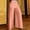 Pink pants women, variant on Flare Pants for Women Womens Flared Pants Evening Party Elegant High Waist Wide Leg Palazzo Pants Casual Solid Cotton Linen Flare Pants Trousers for Ladies Under $5