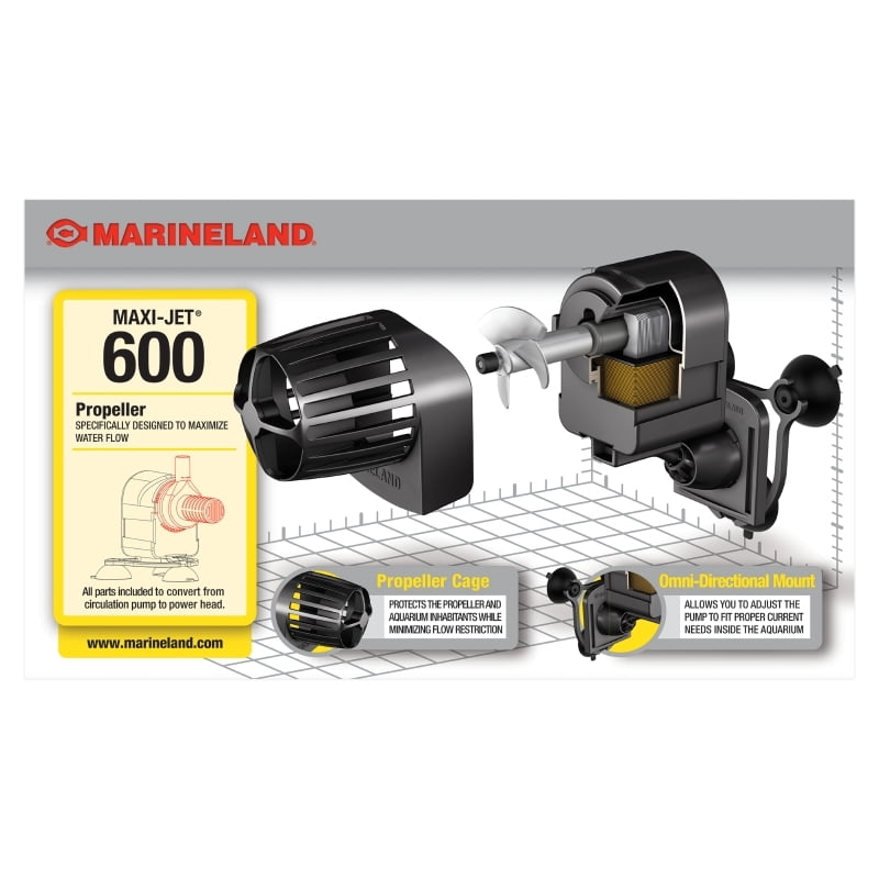 Marineland Maxi-Jet Pro Pump for Aquariums, 160/750 GPH