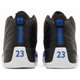 thumbnail image 3 of Ni - ke Ni - ke WMNS Air Jordan 12 Retro Hyper Royal Blue Black White AO6068-004 Women's 11, 3 of 5