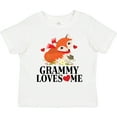 thumbnail image 3 of Inktastic Grammy Loves Me Woodland Fox Girls Toddler T-Shirt, 3 of 5