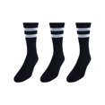thumbnail image 2 of CTM  Crew Striped Socks (3 Pairs) (Men), 2 of 2