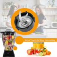 thumbnail image 2 of Spare Parts for Oster Osterizer Blender with 4902 Blender Jar Bottom & 6 Point Fusion B Great Gift, 2 of 5
