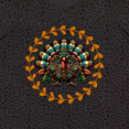 thumbnail image 4 of Inktastic Funny Steampunk Thanksgiving Turkey Women's Plus Size T-Shirt, 4 of 5