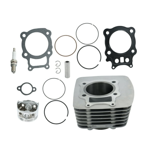 Genrics Cylinder Piston Gasket Top End Rebuild Kit for 2000-2006 Honda Rancher TRX350