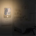 thumbnail image 2 of Yayeee 2-Pack Plug in LED Night Lights with Light Sensors Motion Detectors, Plants and River, 2 of 7