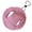 Pink, variant on Dog Bucket Hat Summer Round Brim Pet Sun Hat, Adjustable Ear Hole Neck Strap Visor Hat, Outdoor UV Protection Sunshade Cap for Small Medium Cats Dogs Purple - S