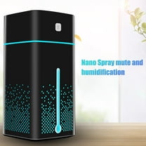 BZPIZ Portable Mini Humidifier,New Quiet Air Diffuser Humidifier,Aromatherapy Essential Oil Diffuser,USB Personal Desktop Humidifier for Car,Office Room,Bedroom