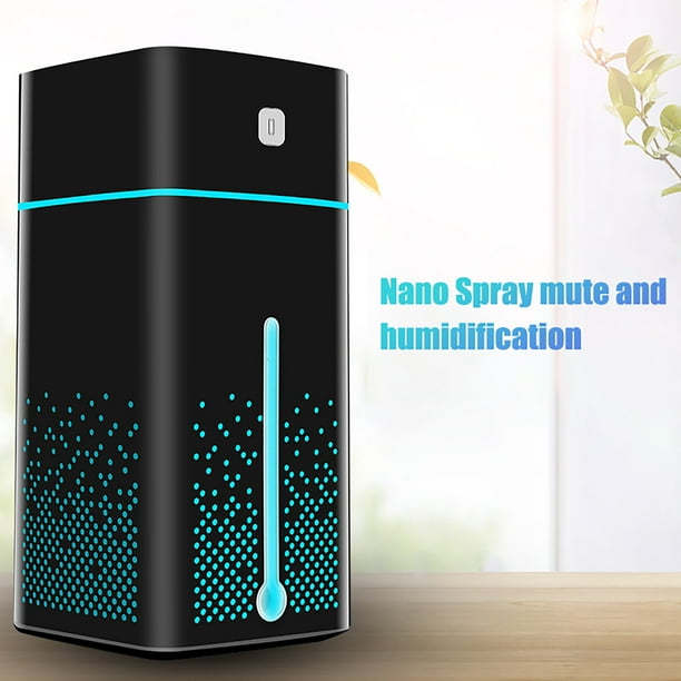 Humidificadores para dormitorio, humidificador de habitación, humidificador de agua, humidificador doméstico, dormitorio silencioso, humidificador USB de gran capacidad, lámpara mata mosquitos