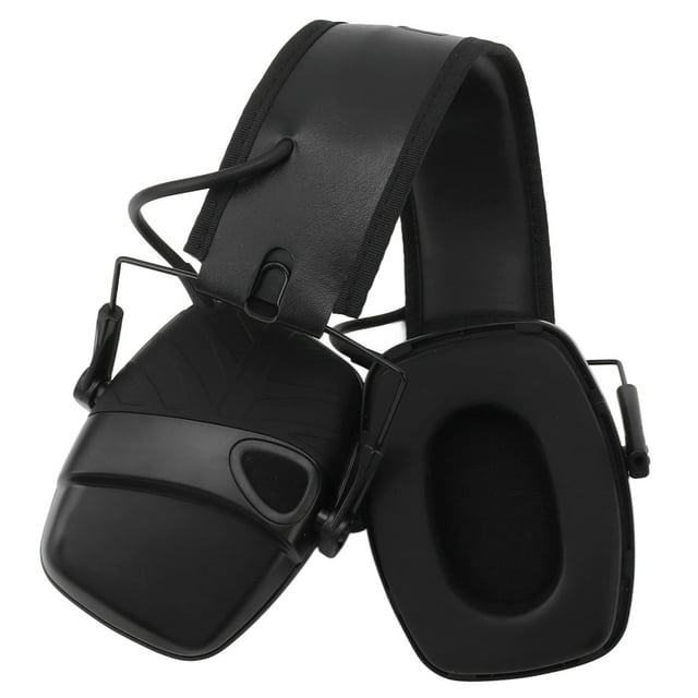 Adjustable Noise Cancellation Hearing Walker Electronic Earmuffs with Folding Design for Hunting