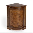 thumbnail image 4 of Beaumont Lane Transitional Wood Corner Cabinet in Ash Burl Brown, 4 of 7