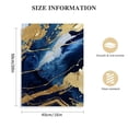 thumbnail image 2 of Acheng  Modern  Marble Texture Canvas Wall Art Abstract Gold and Blue Color Print Painting Artwork for Home Office Dining Room Kitchen Wall Decor  pattern2, 2 of 5