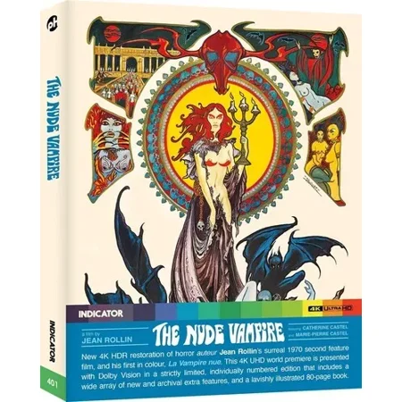 The Nude Vampire [New 4K UHD ] Ltd Ed, Mono Sound, Subtitled, Widescree