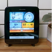AcuRite Iris Home Weather Station with Wireless Outdoor Weather Station, Rain Gauge and Wind Speed, Weather Alerts, Lightning Detection, Indoor Outdoor Thermometer, and Indoor Display Gauge (01022)