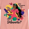 thumbnail image 3 of Encanto - Did Someone Say Flowers - Toddler & Youth Girls Short Sleeve Graphic T-Shirt, 3 of 5