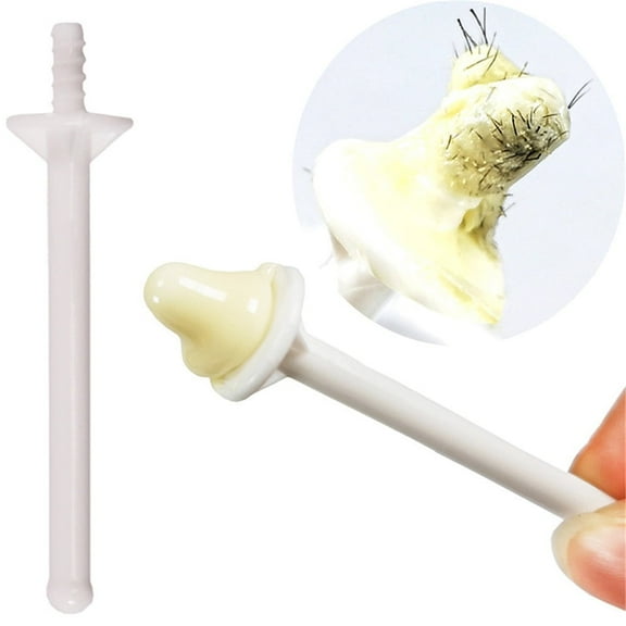 Nose Hair Removal Wax Sticks 100 Pack, Multi Use Wax Beads Sticks for Nose Ear Hair and Face, Safe Quick Waxing Tool for Men Women, Salon Home Hair Removal Kit