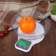 thumbnail image 3 of Advancent Báscula de cocina pantalla LCD electrónica Digital 5 kg/1g báscula para alimentos té café para postres herramienta de equilibrio de pesaje Cocina y Comedor blanco Advancent GJ0817-01B, 3 of 6