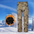 thumbnail image 1 of Pantalones largos de camuflaje para hombre, para exteriores, senderismo, multifuncionales, de forro polar, resistentes al viento y al agua, rectos, con cremallera y bolsillos, para el trabajo., 1 of 5