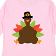 thumbnail image 4 of Inktastic Thanksgiving Pilgrim Turkey Boys or Girls Long Sleeve Toddler T-Shirt, 4 of 5