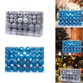 thumbnail image 1 of 200 Bolas de Adornos para árboles de Navidad de 3/4/6 Cm para Decoración de Fiestas Soledad bolas colgantes, 1 of 10