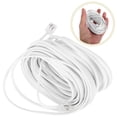 thumbnail image 4 of Rallonge de Téléphone Fixe Câble Téléphonique Fil pour Téléphone Fixe avec Connecteur RJ11/RJ14 6P4C Fiche pour Bureau et Maison 25 Pieds, 4 of 8