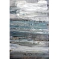 thumbnail image 2 of Snow, Aerial 13x18 Gold Ornate Wood Framed with Double Matting Museum Art Print Titled - Touch Of Teal, 2 of 4