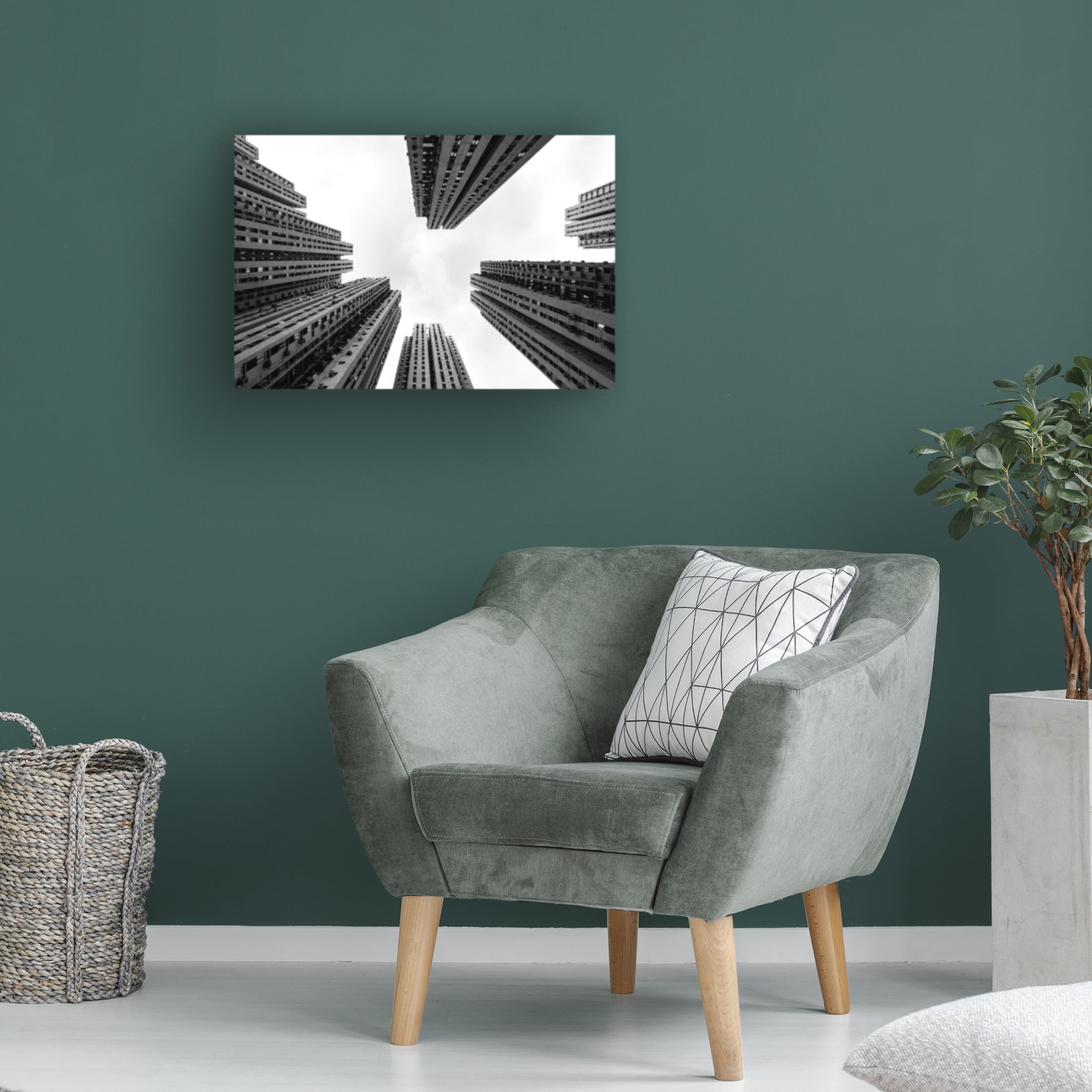 Trademark Fine Art Sasaki Makoto urban elements Canvas Wall Art