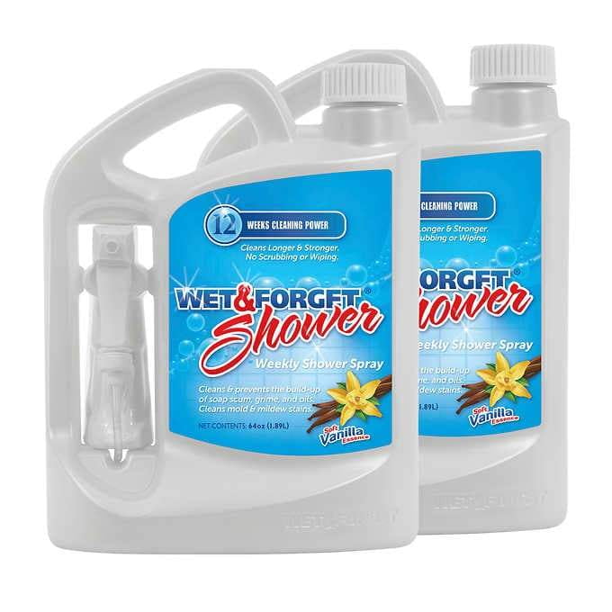 Wet & Weekly Shower Cleaner 64 oz., 2pack