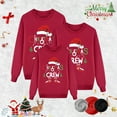 thumbnail image 5 of SRZYMJ Christmas Themed Matching Family Hoodie Set Cozy Long Sleeve Pullover Sweatshirt Outfit for Parents and Kids Festive Holiday Wear, 5 of 5